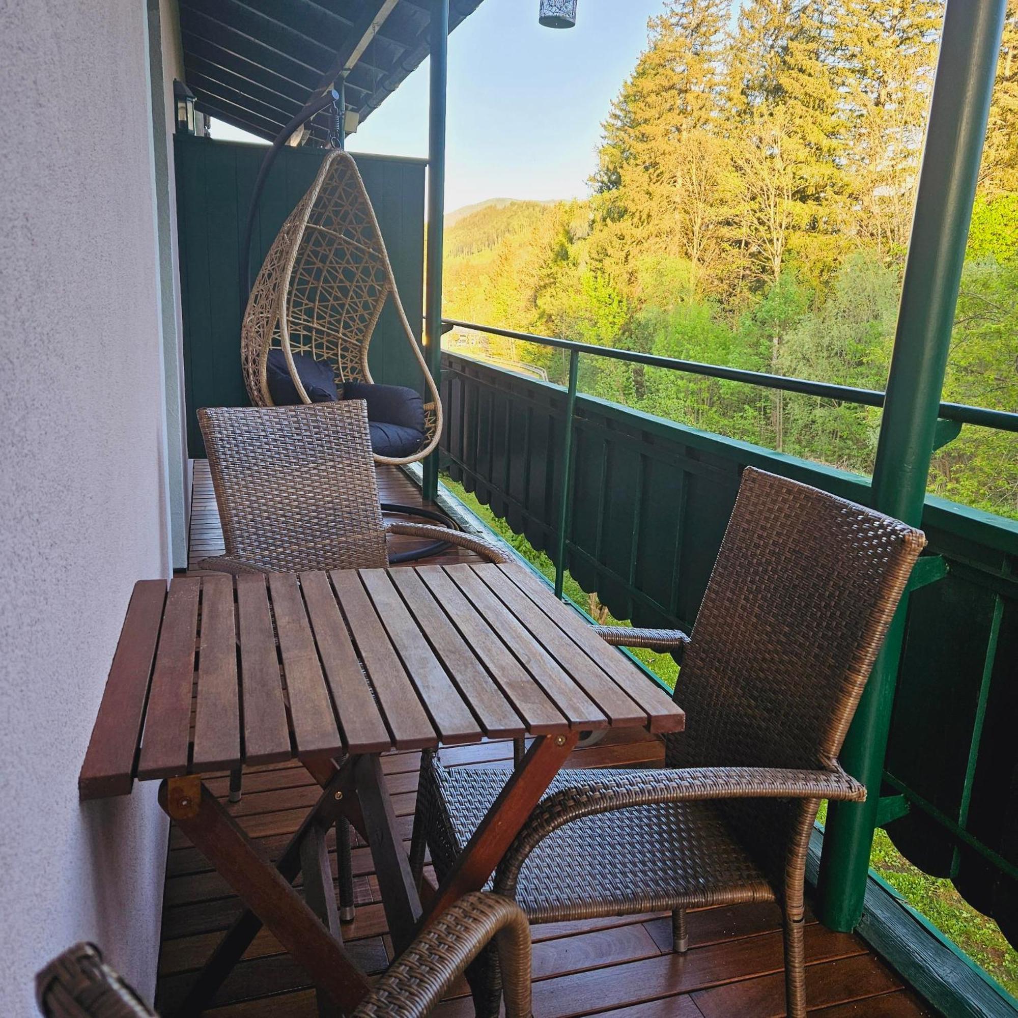 Ferienwohnung Blick Ins Gruene Rossleithen Bagian luar foto