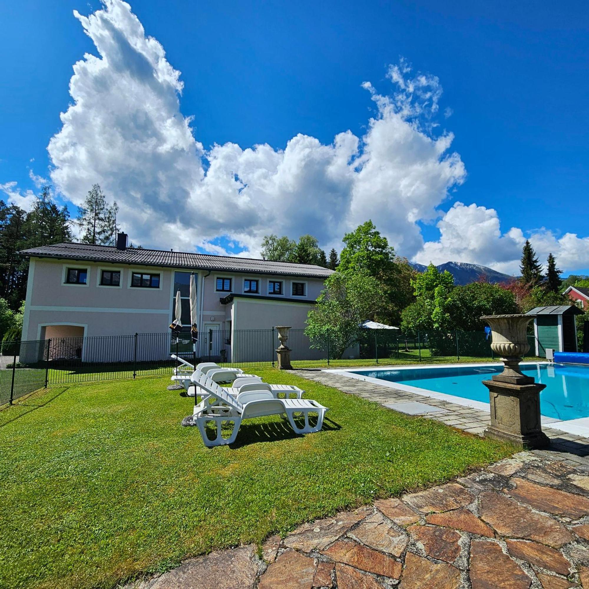 Ferienwohnung Blick Ins Gruene Rossleithen Bagian luar foto